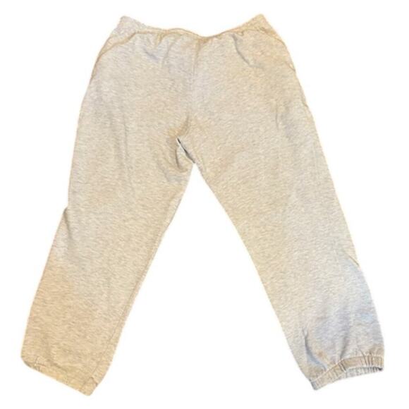 Vintage Reebok Sweatpants Gray Joggers Embroidered Logo Size Large - Picture 4 of 6